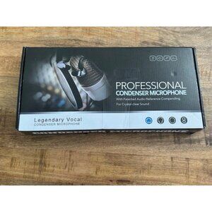 Legendary Vocal Professional Condenser Microphone Recording Shock Absorbers New